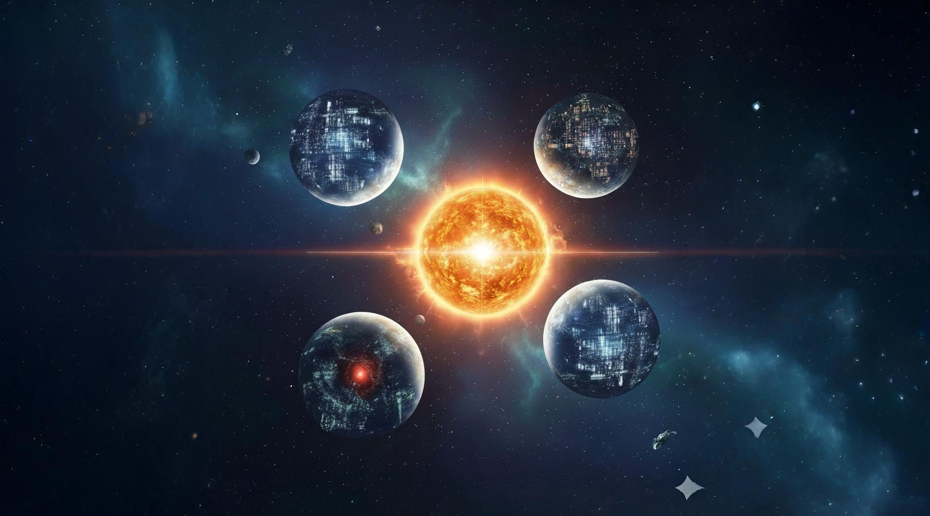 Planets orbiting a bright star in the CYTEFIRE universe