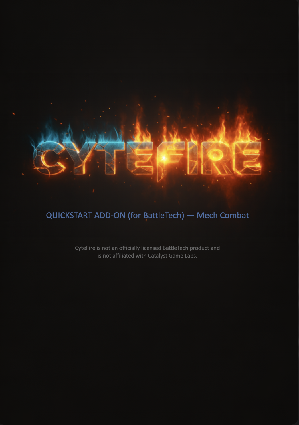 Preview of the CYTEFIRE Quickstart Add-On