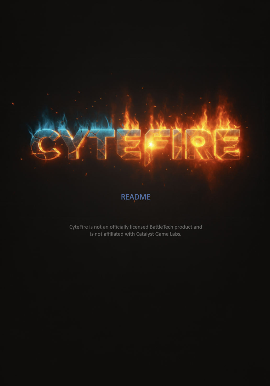 Preview of the CYTEFIRE README document