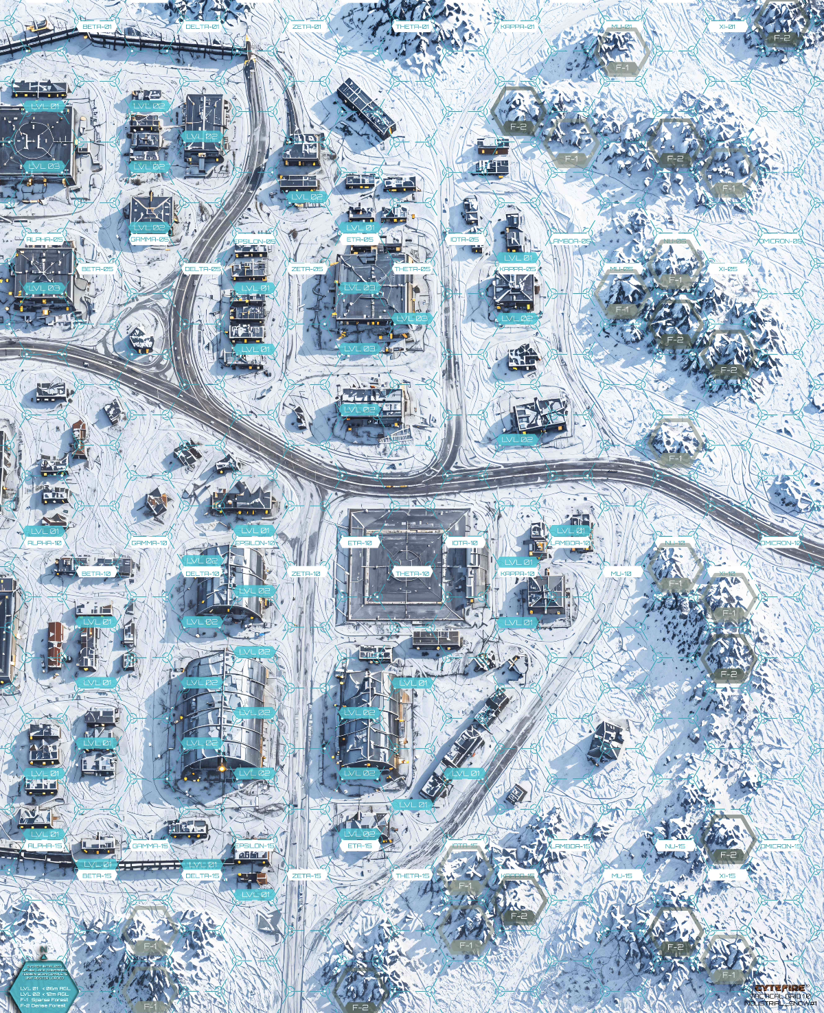 Preview of the Cold Ambush map pack