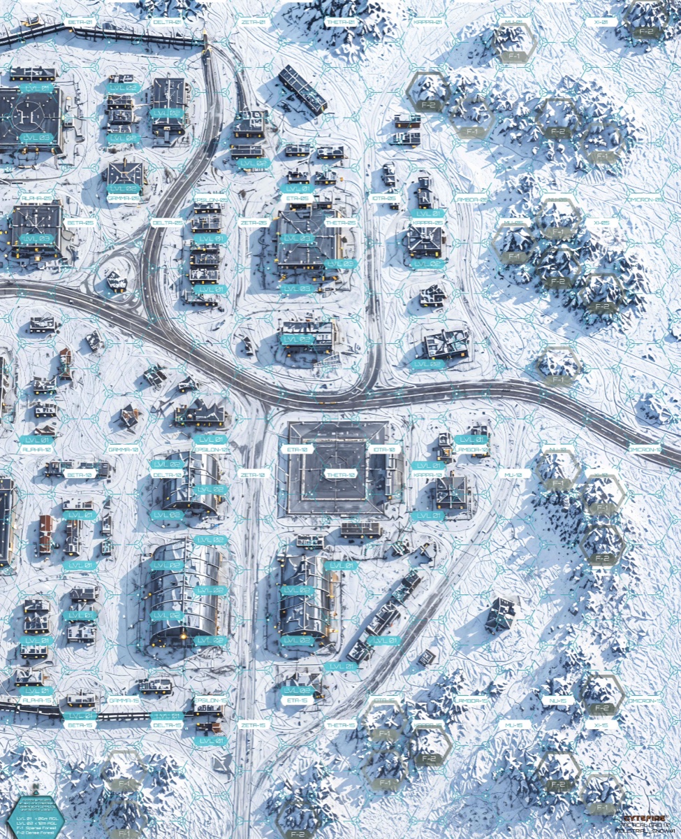 Preview of the Cold Ambush map pack
