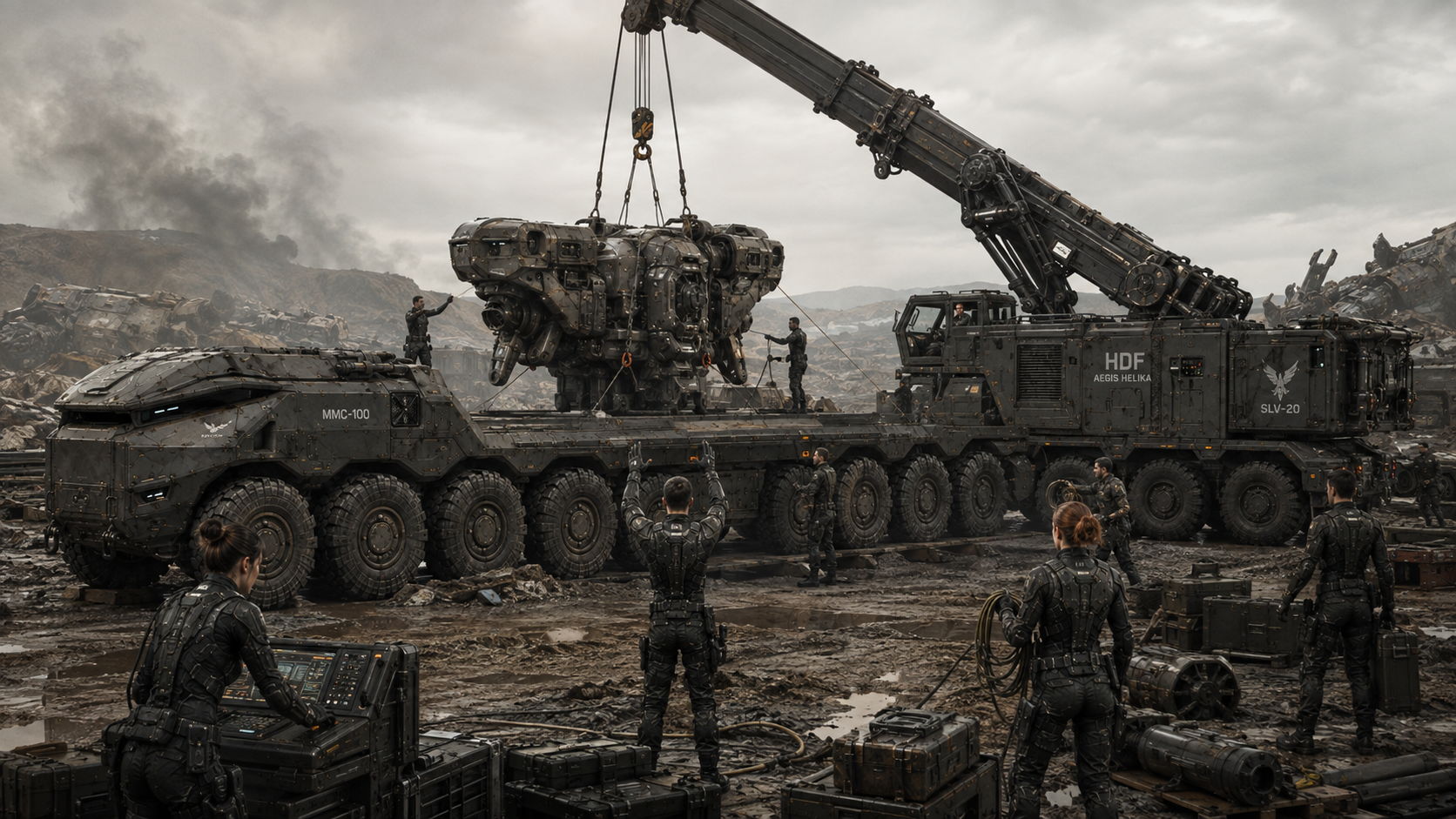MMC-100 Mobile Mech Carrier technical master image
