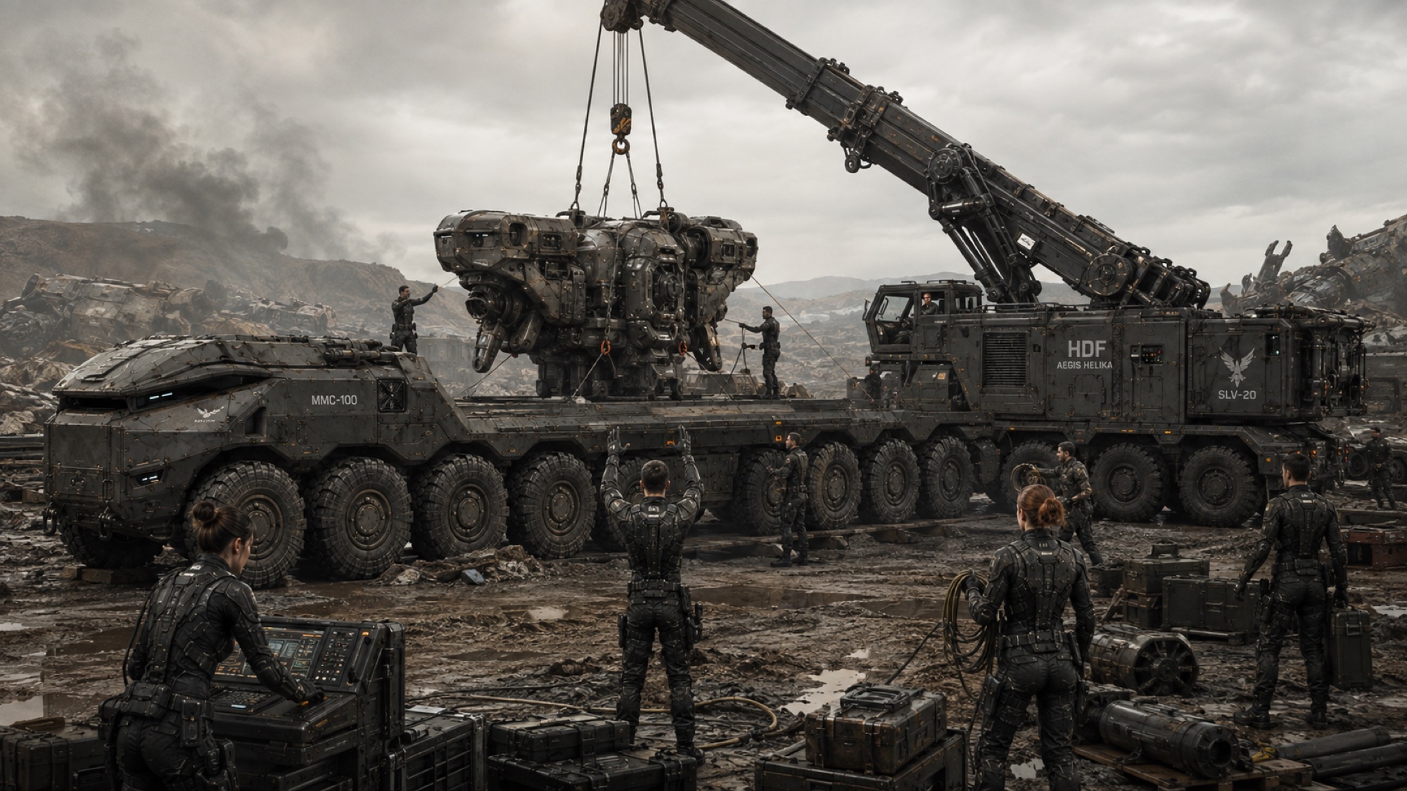 MMC-100 Mobile Mech Carrier technical master image